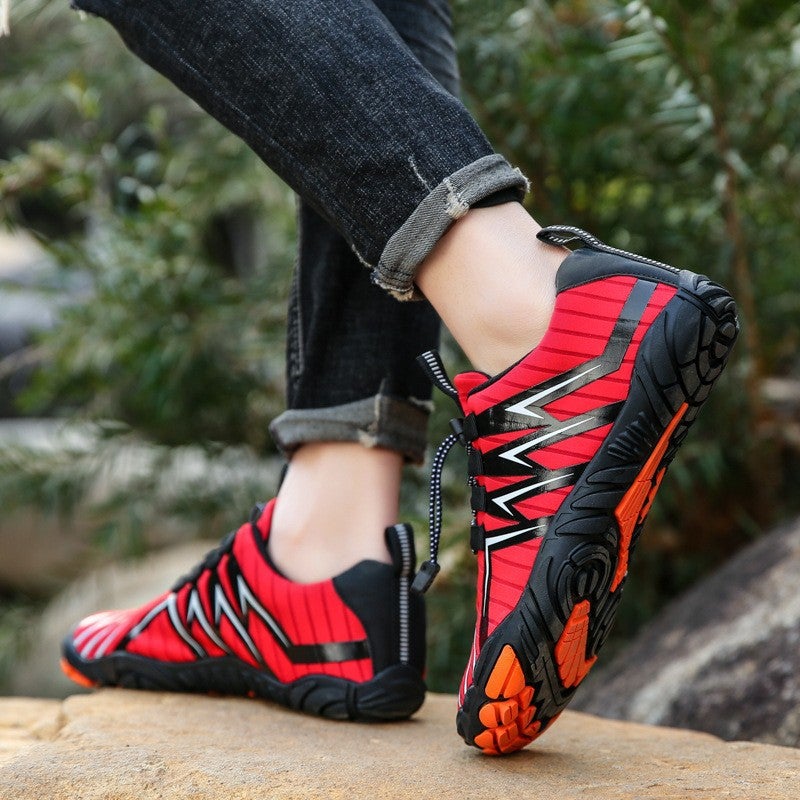 Outdoor Hiking Shoes, Parent-Child Five-Finger Barefoot Shoes, Men'S And Women'S Beach Shoes, Wading Shoes, Non-Slip River Tracing Shoes, Hiking Shoes - Image 2